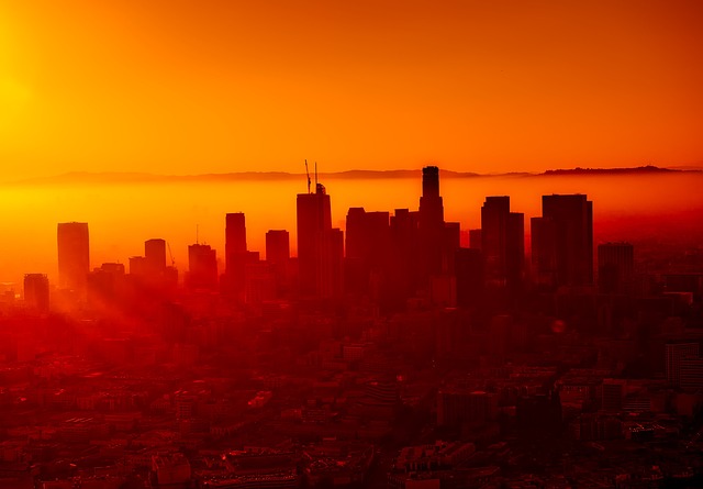 Hazy City of Los Angeles